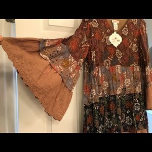 NWT Paisley Vine Tunic dress
